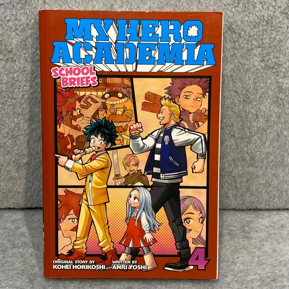 My‎ Hero Academia School Briefs Vol 4 Novel Multi Manga Anime Graphic Novel